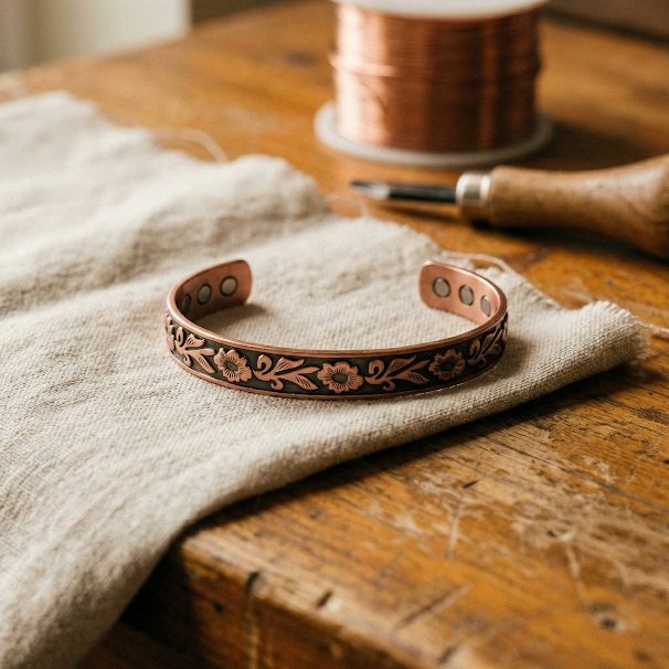 Ellington's Vine Copper Bracelet