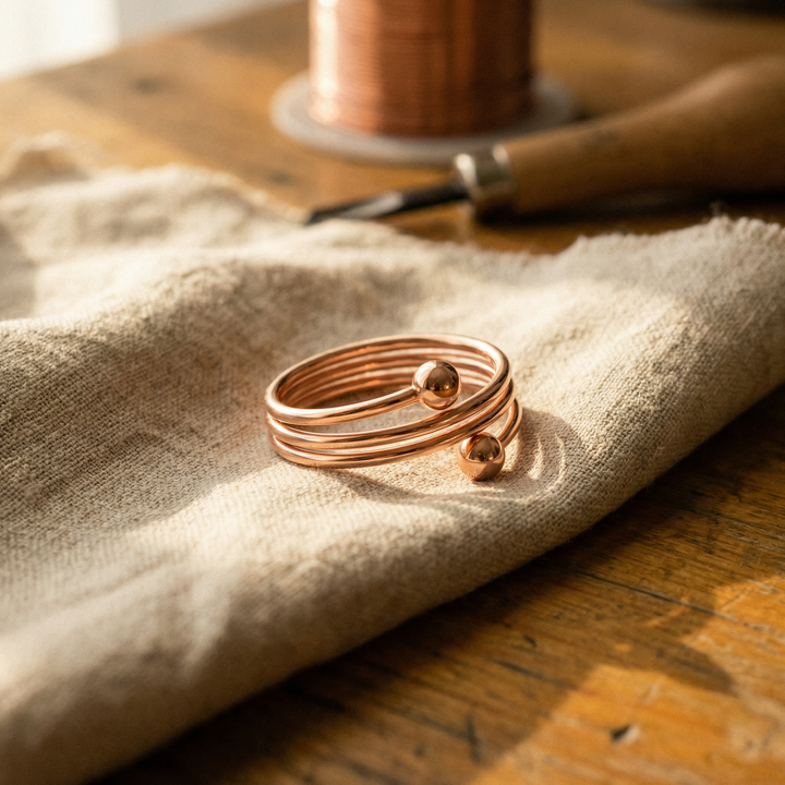 Ellington's Silt Copper Ring