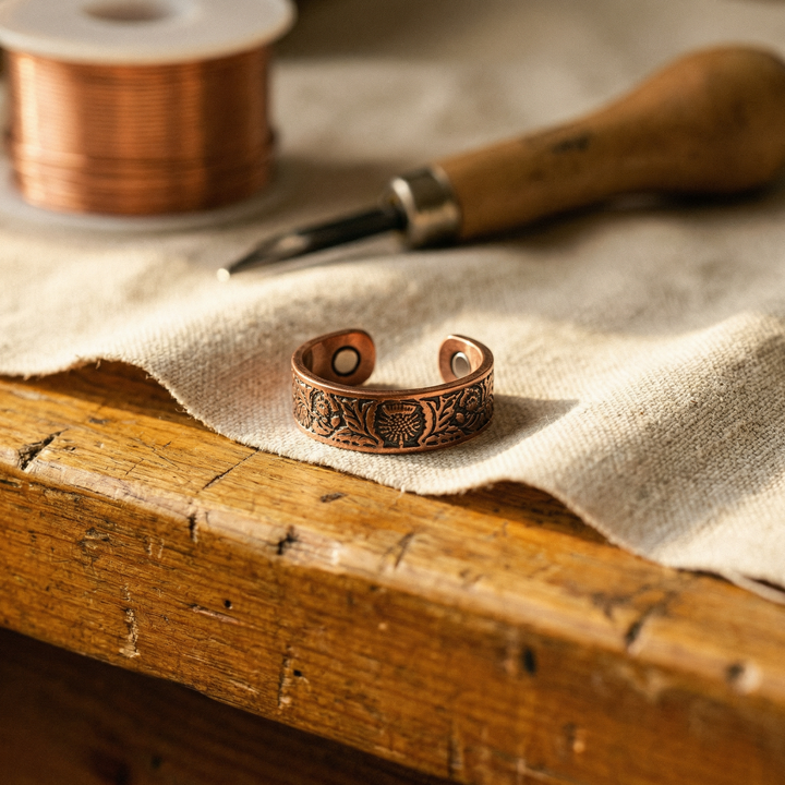 Ellington's Bole Copper Ring
