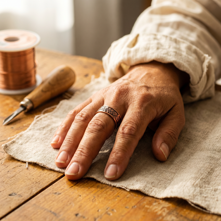 Ellington's Clag Copper Ring