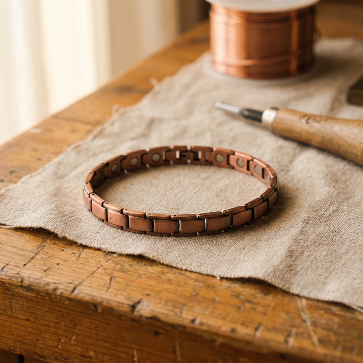 Ellington's Shore Copper Anklet