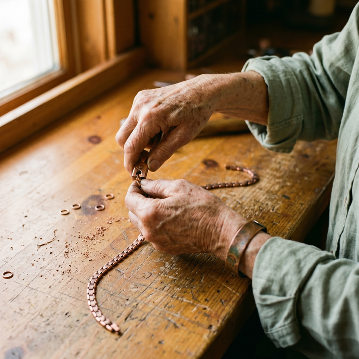 Ellington's Haze Copper Necklace