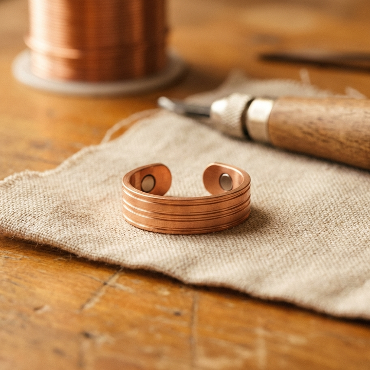 Ellington's Band Copper Ring