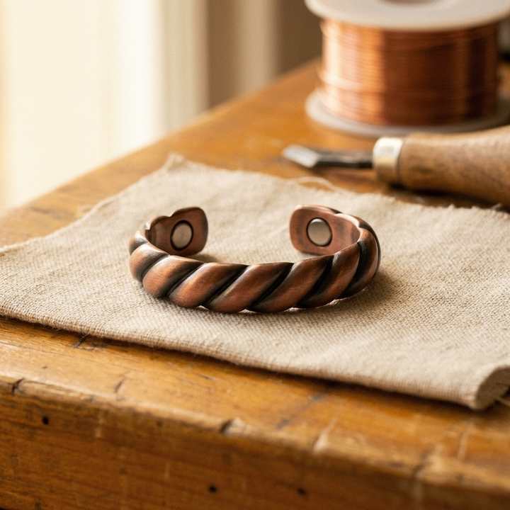 Ellington's Tine Copper Ring