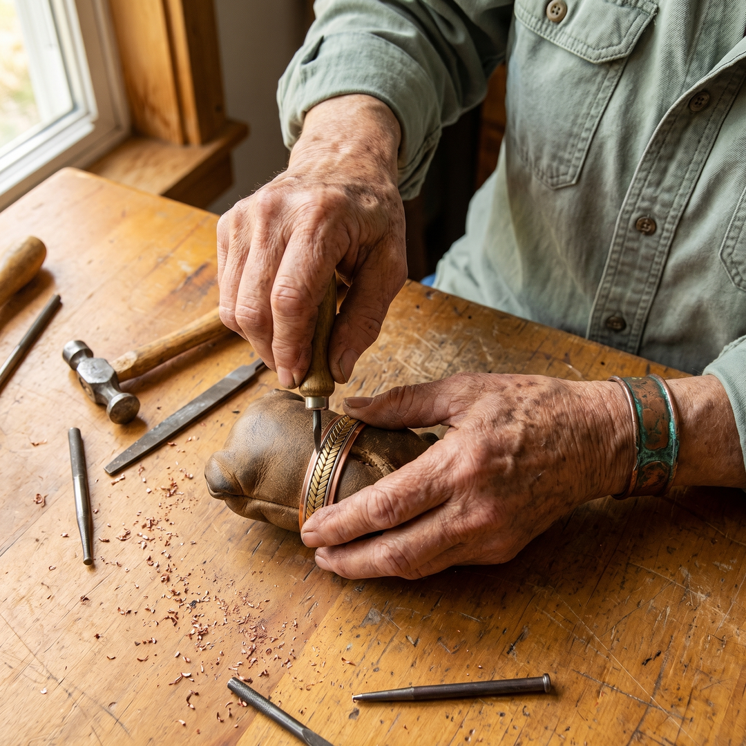 Ellington's Harvest Copper Bracelet