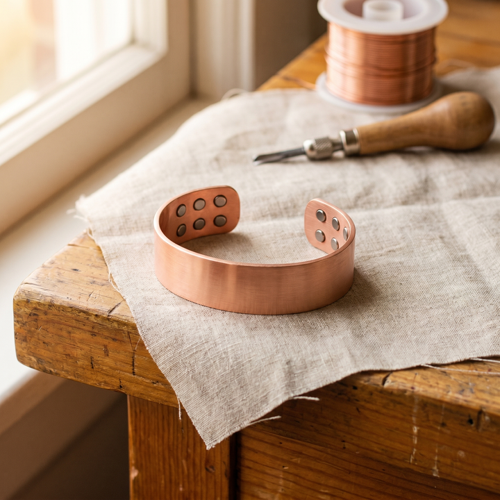 Ellington's Anvil Copper Bracelet