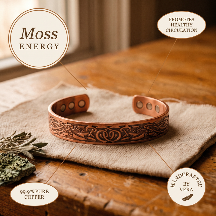 Ellington's Moss Copper Bracelet