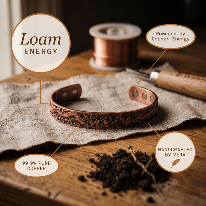 Ellington's Loam Copper Bracelet