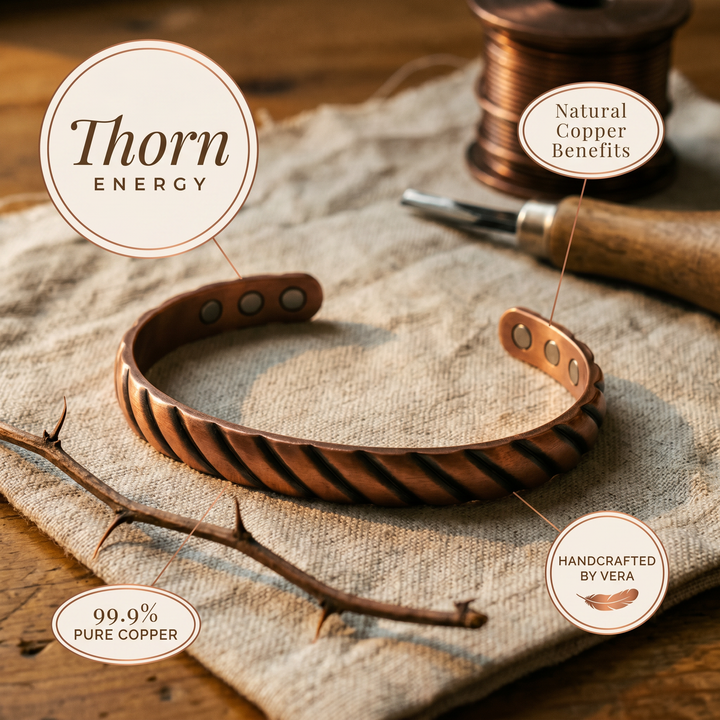 Ellington's Thorn Copper Bracelet