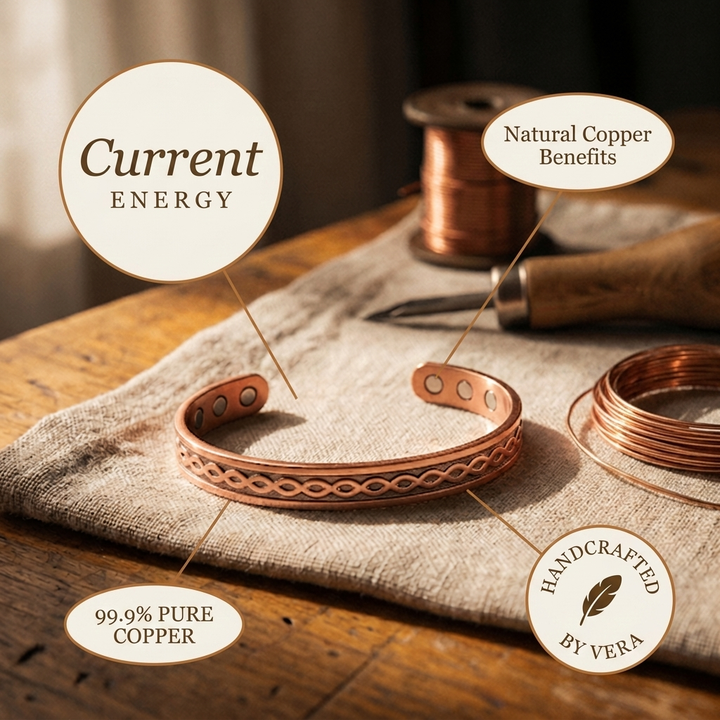 Ellington's Current Copper Bracelet