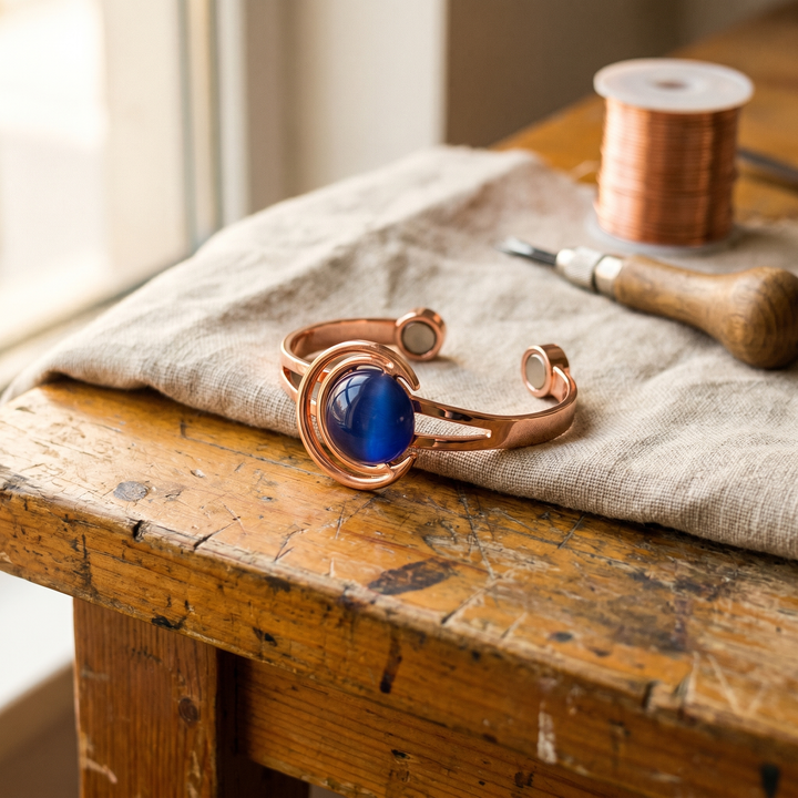 Ellington's Sphere Copper Bracelet