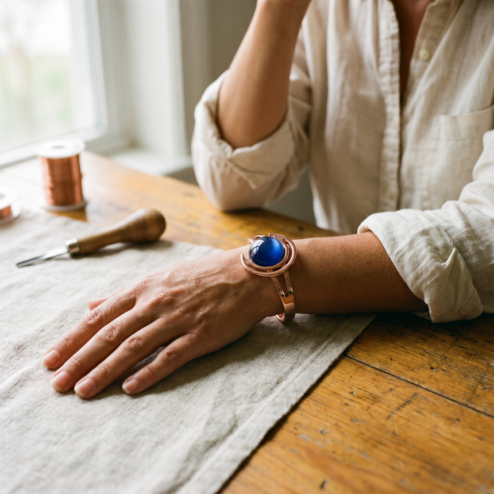 Ellington's Sphere Copper Bracelet