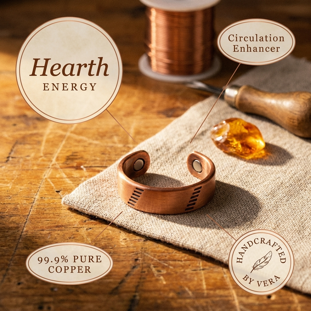 Ellington's Hearth Copper Ring