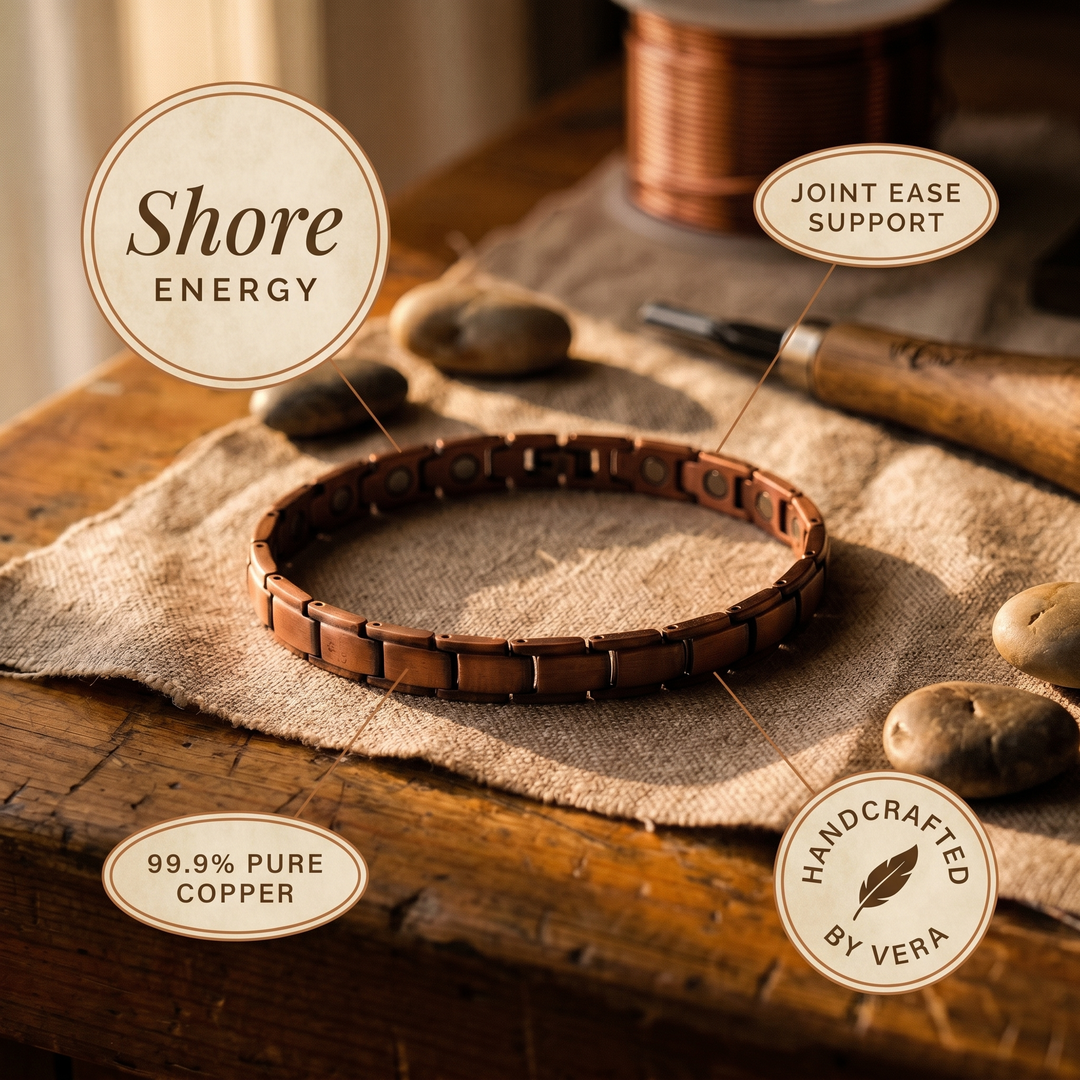 Ellington's Shore Copper Anklet