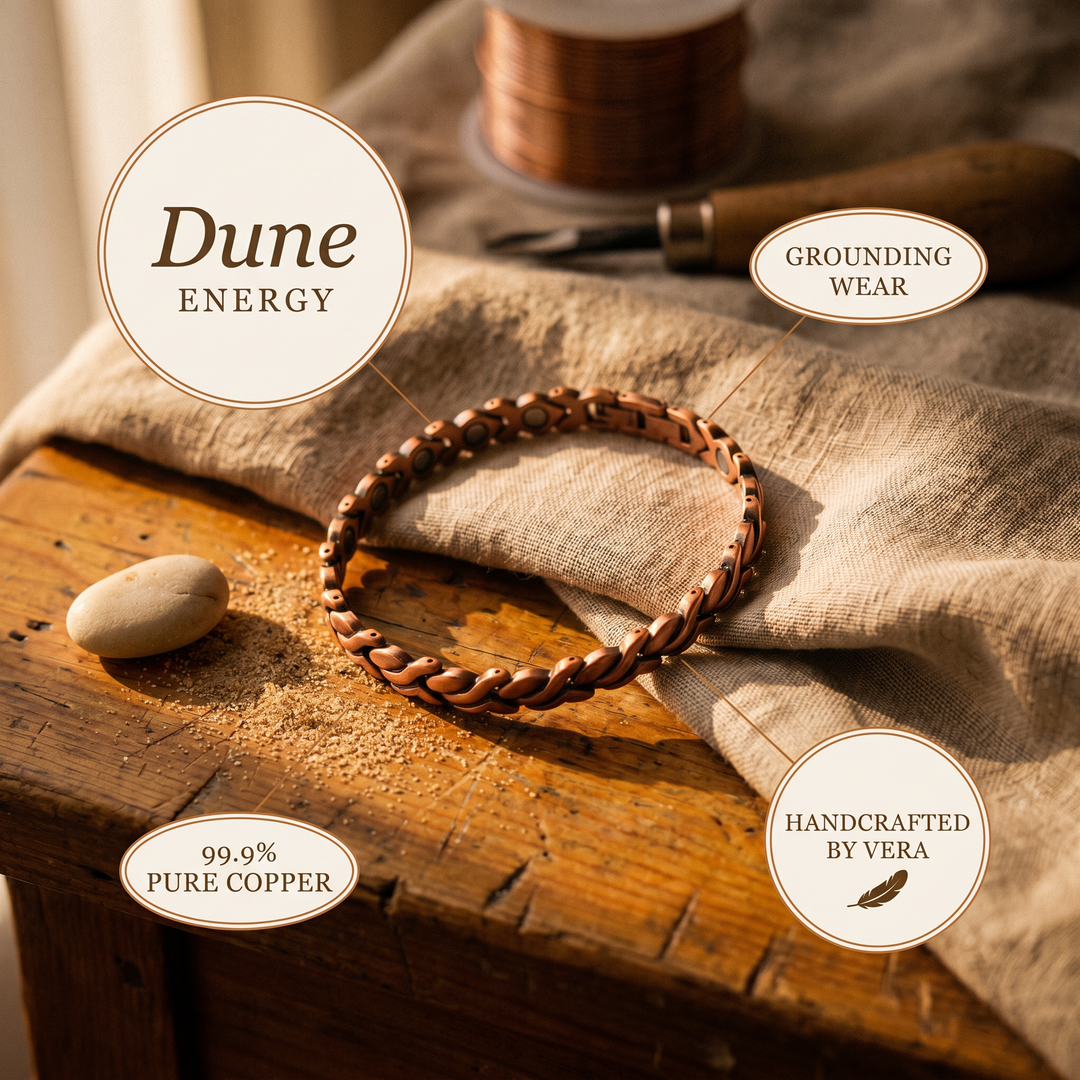 Ellington's Dune Copper Anklet