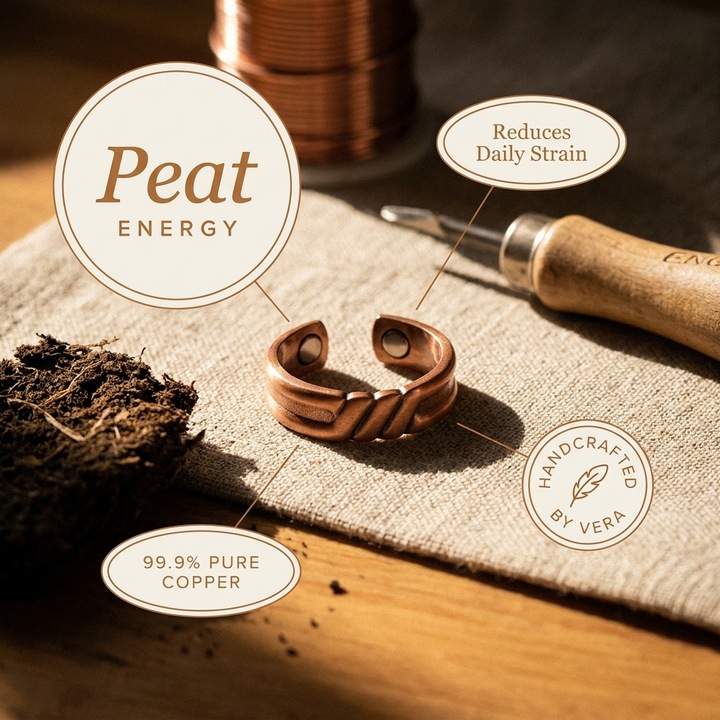 Ellington's Peat Copper Ring