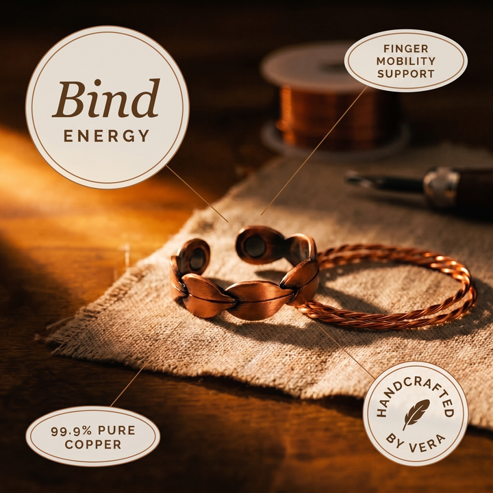 Ellington's Bind Copper Ring