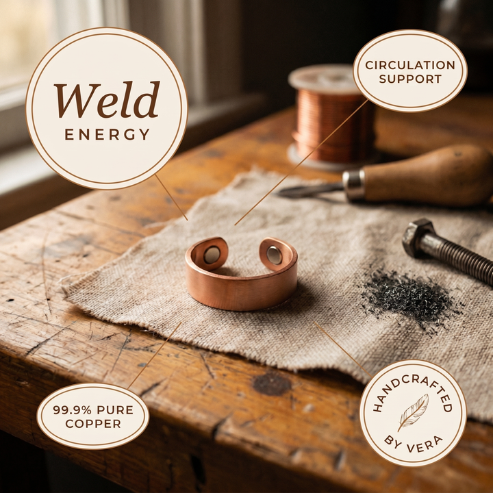 Ellington's Weld Copper Ring