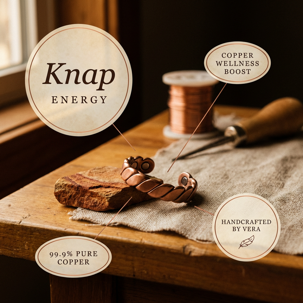 Ellington's Knap Copper Ring