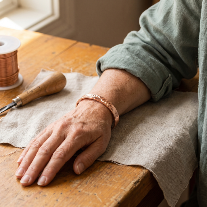 Ellington's Lunar Copper Bracelet