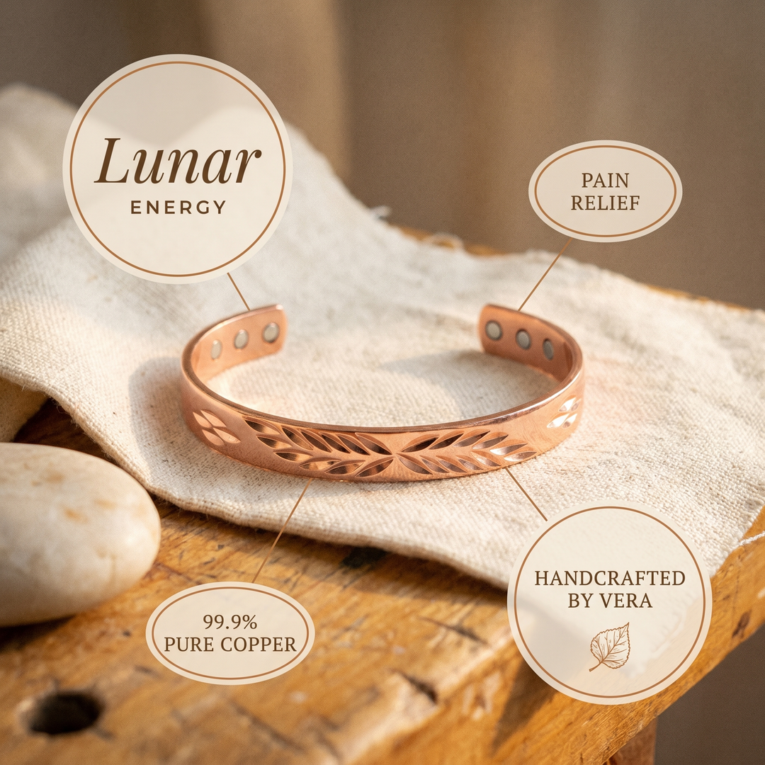 Ellington's Lunar Copper Bracelet