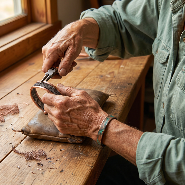 Ellington's Cairn Copper Bracelet