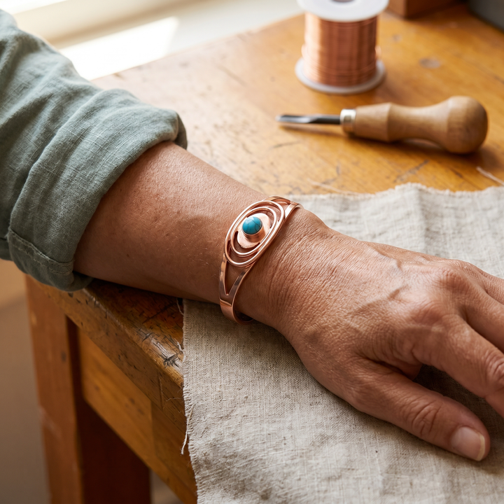 Ellington's Sedge Copper Bracelet