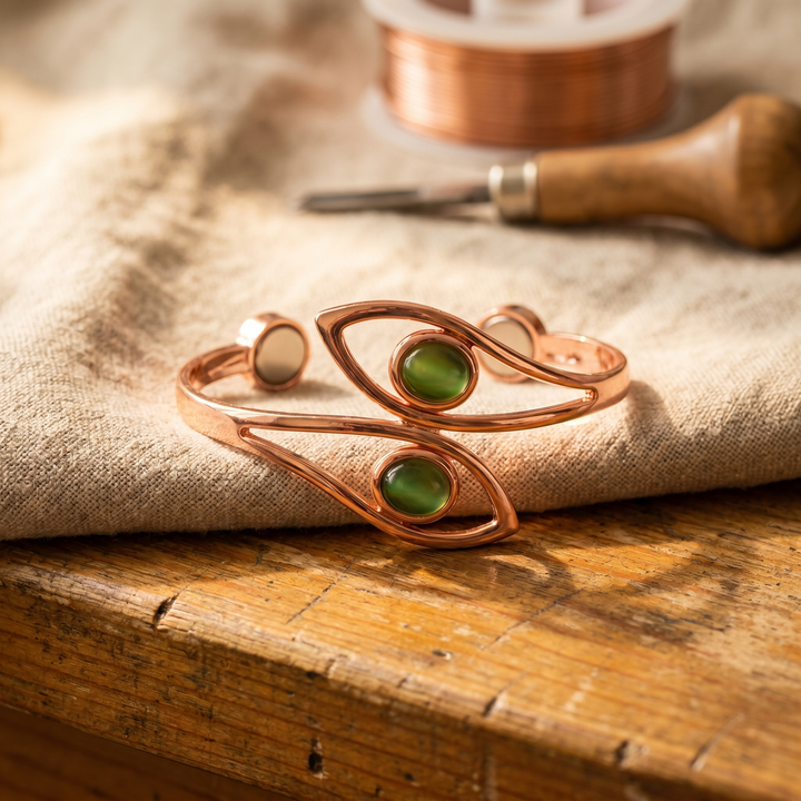 Ellington's Opal Copper Bracelet