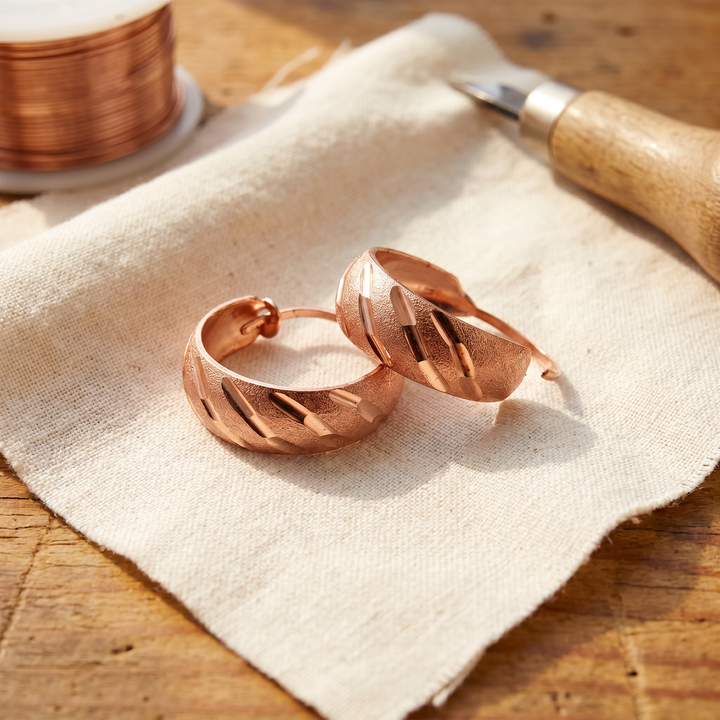 Ellington's Vale Copper Earrings