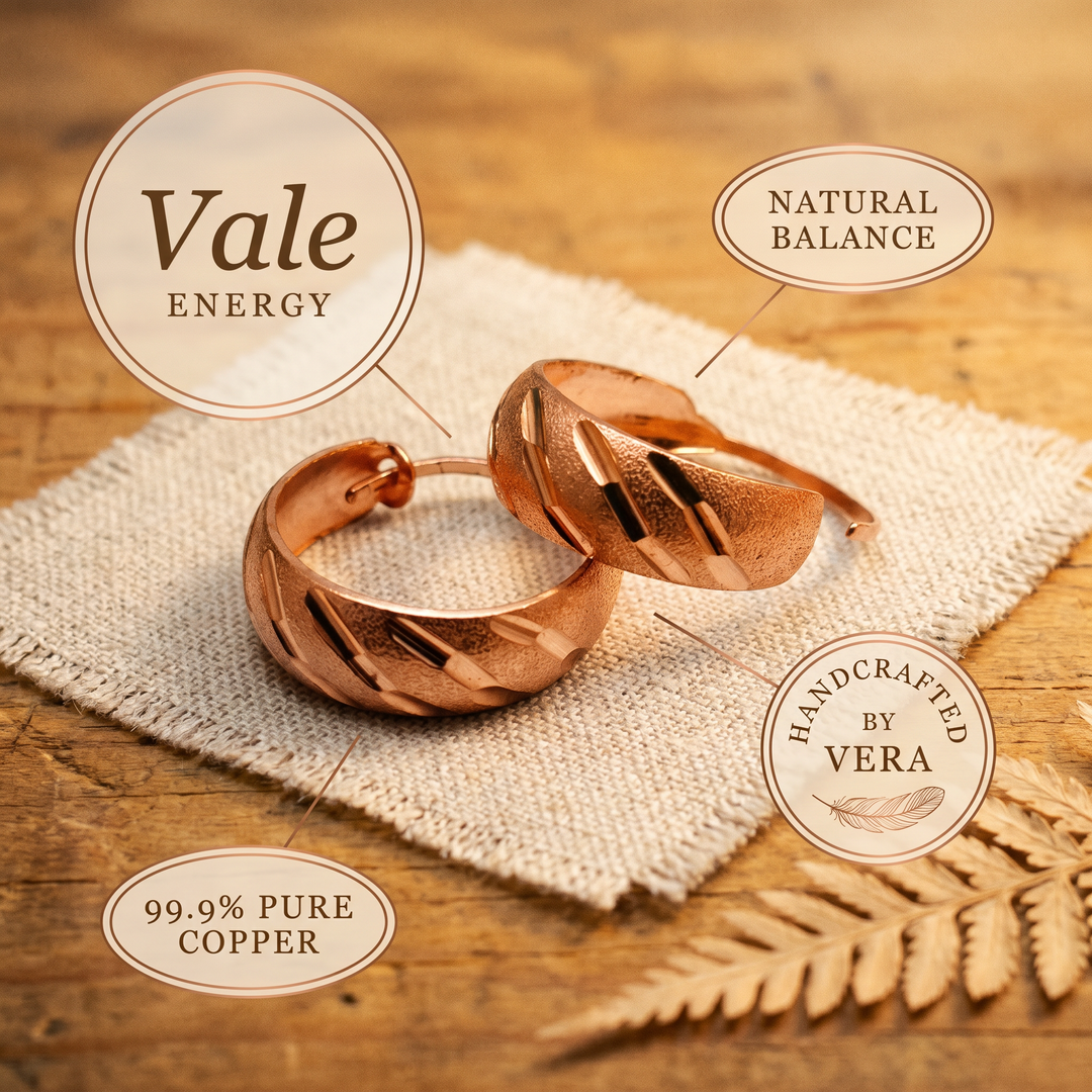 Ellington's Vale Copper Earrings