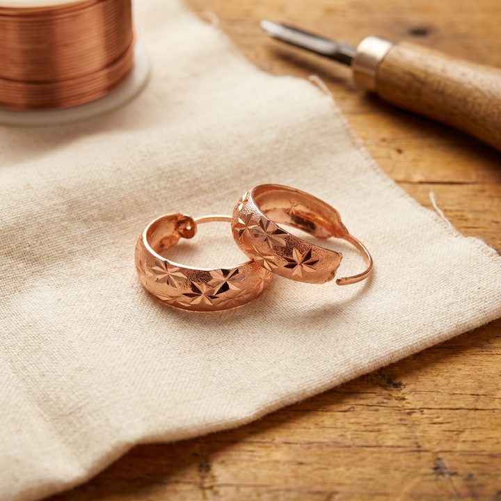 Ellington's Dew Copper Earrings