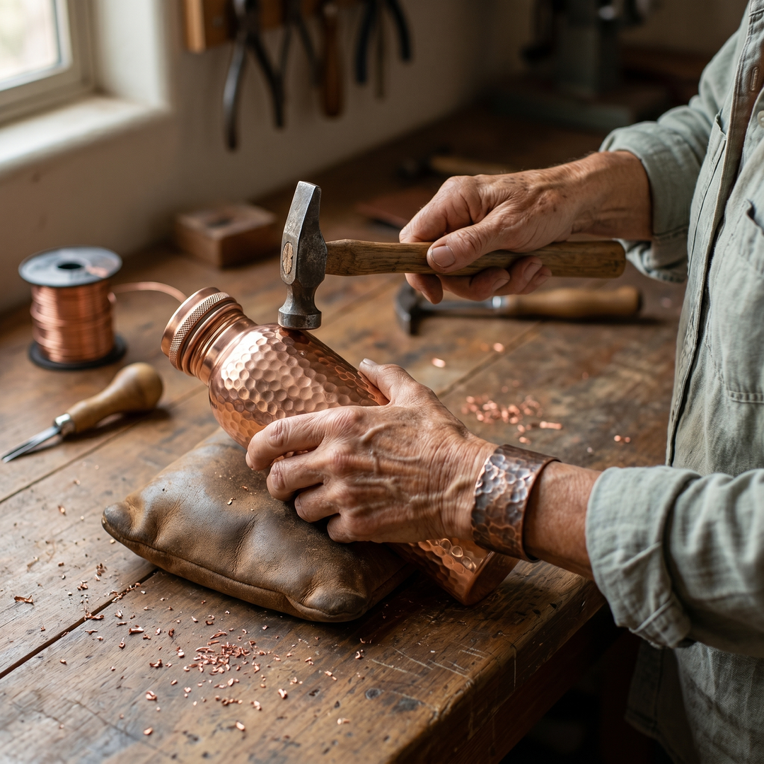 Ellington's Pure Copper Water Bottle