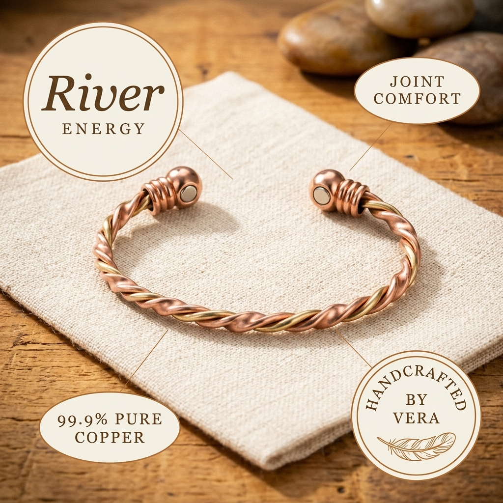 Ellington's River Copper Bracelet