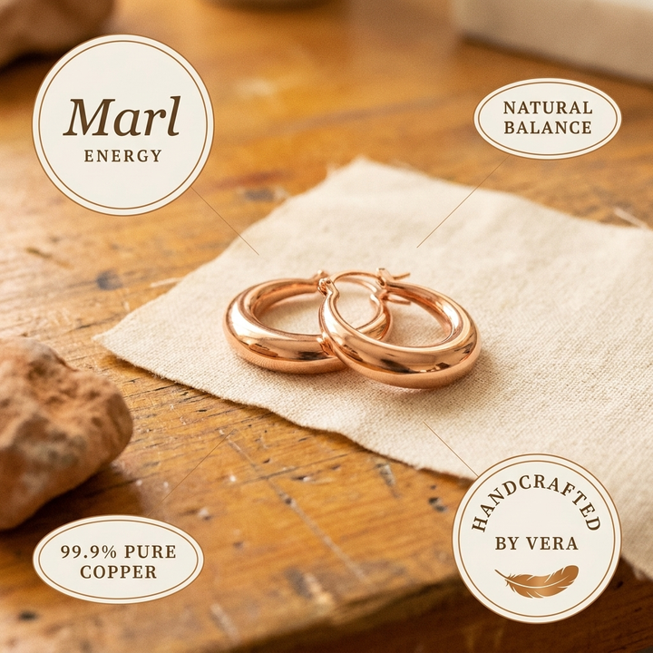 Ellington's Marl Copper Earrings