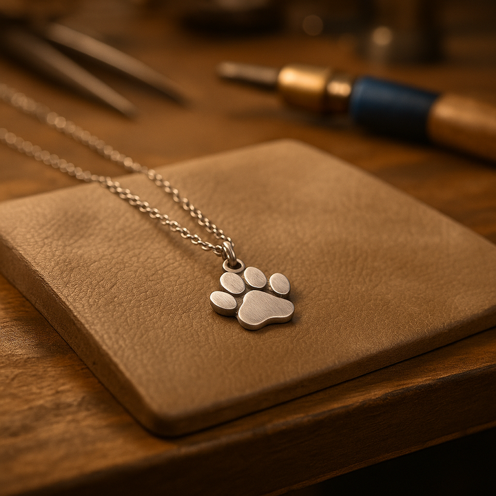 Ella Pet Paw Pendant Necklace