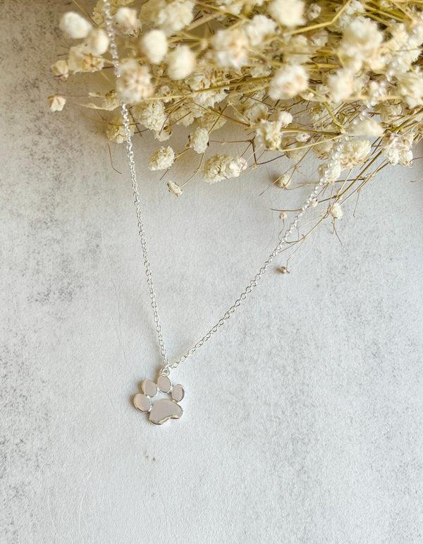 Ella Pet Paw Pendant Necklace